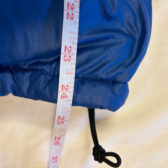 North Face Vintage Puffer Vest 700 Goose Down Black and Blue - Picture 6 of 8